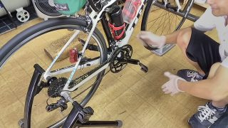 バイク屋さんで点検と調整、修理の復習【トレーニング日記】