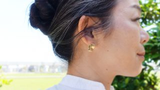 アクセサリー作家・MIOORE(ムーア)さんに、シンプルなかんざしのオーダーメイドを依頼。おまけにピアスも!