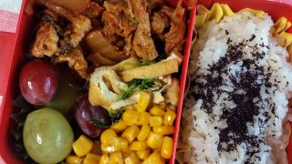 本当にニオイは大丈夫?な豚キムチ弁当