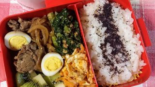 すき焼き風煮物弁当